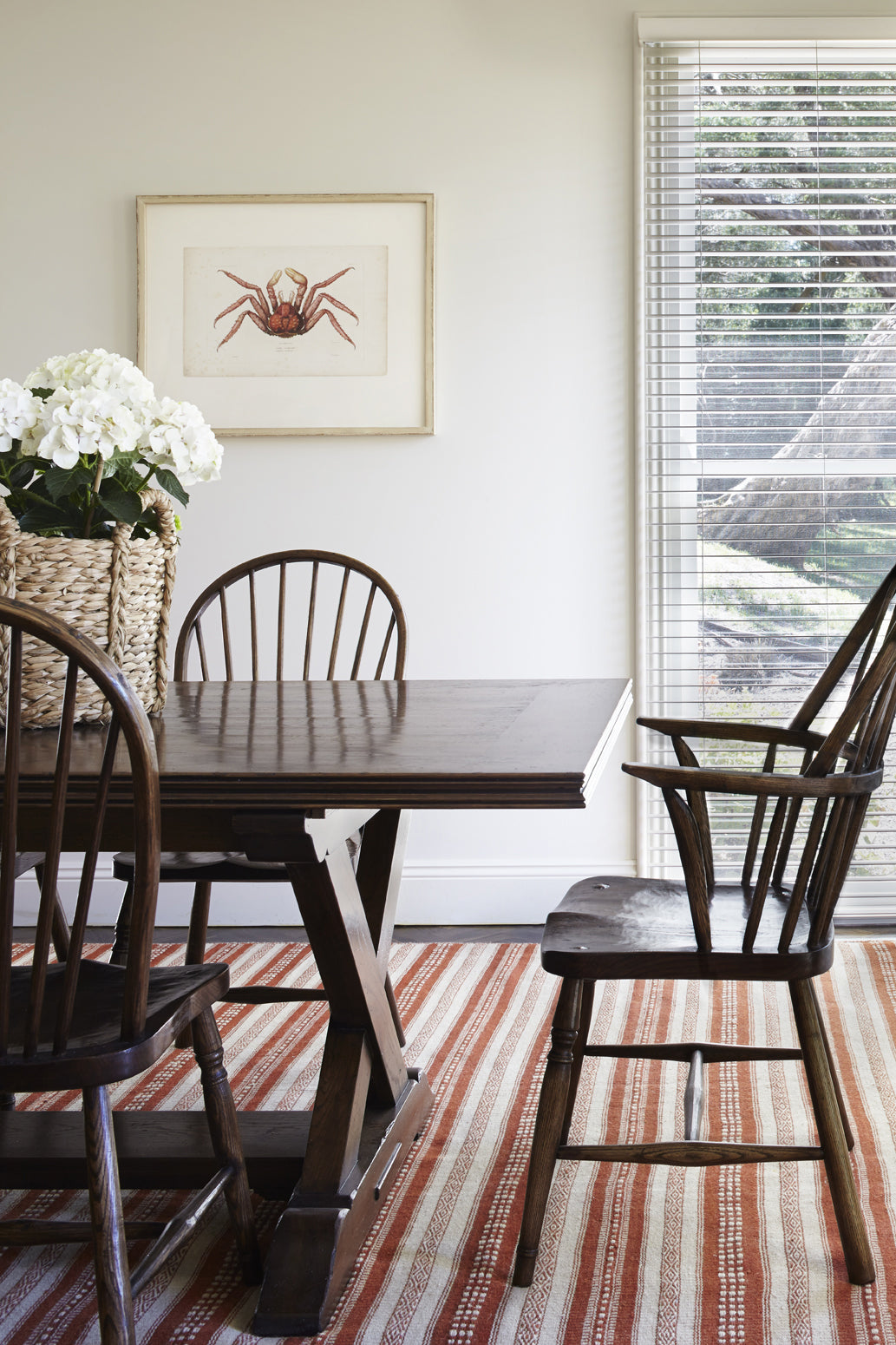 High Back Elbow Windsor Chair