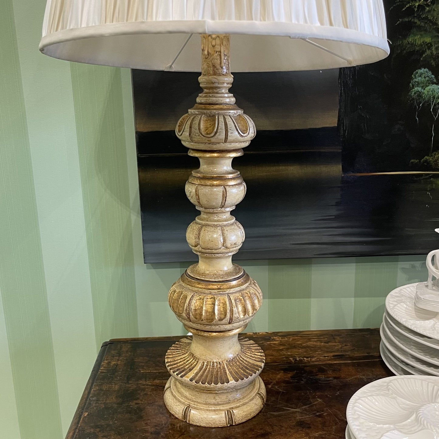 Giltwood Lamp Base