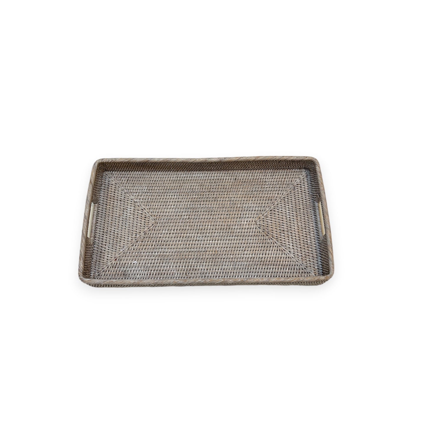 Rattan Ottoman Tray – Small