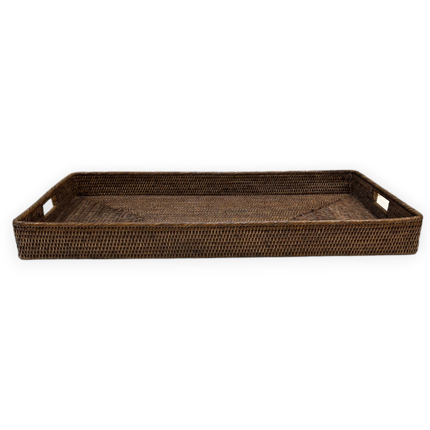 Rattan Ottoman Tray XL