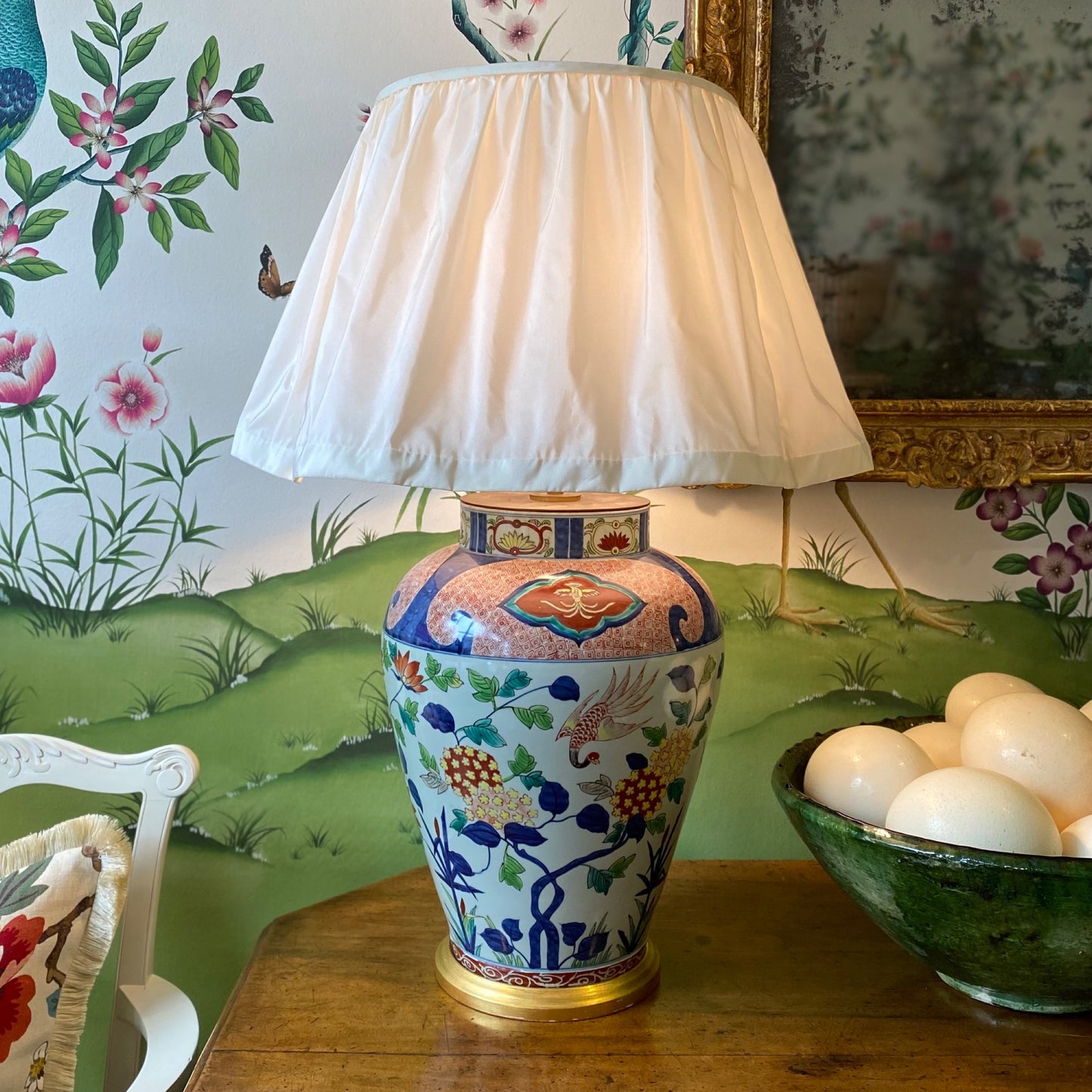 Imari Lamp Base