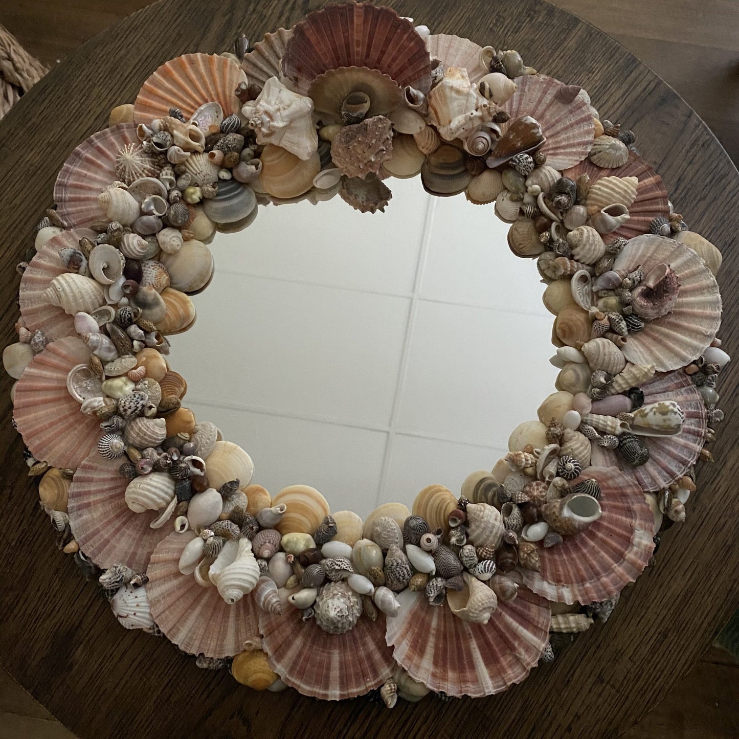 Round Shell Mirror I
