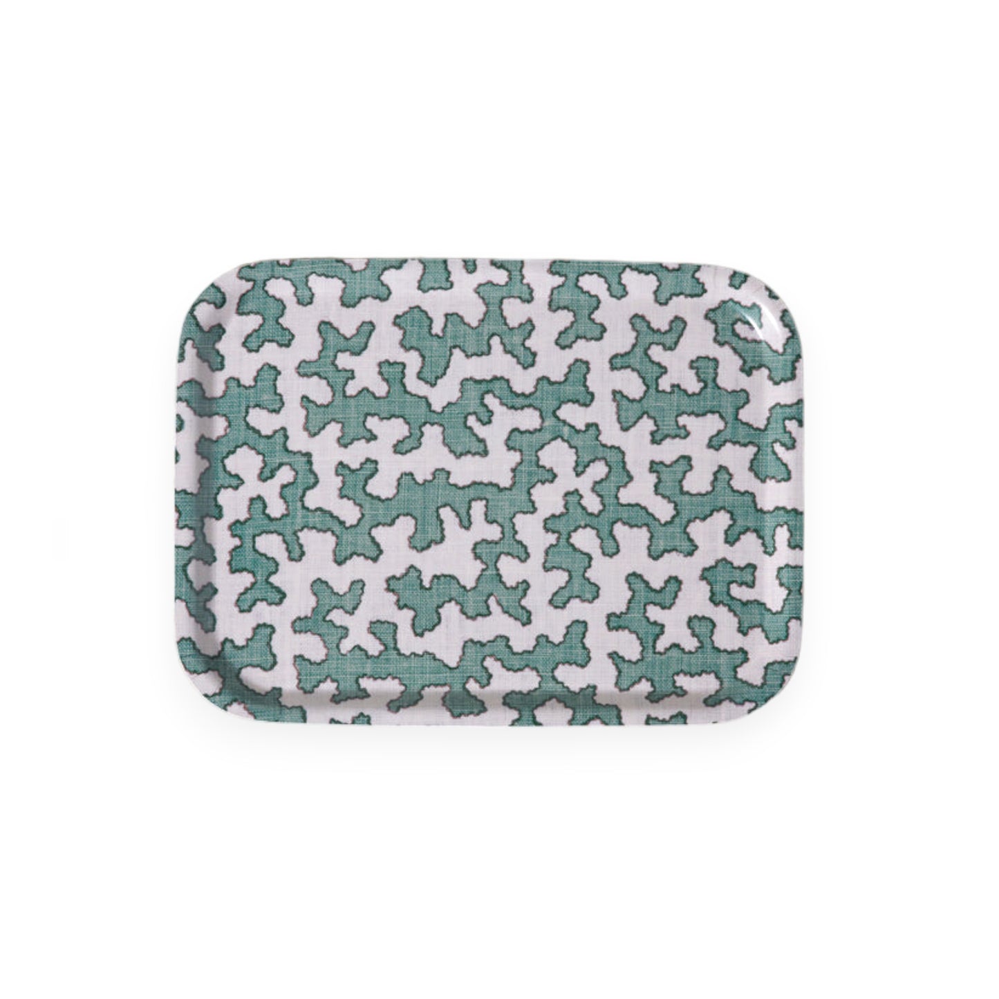 Aqua Squiggle Tray – Small
