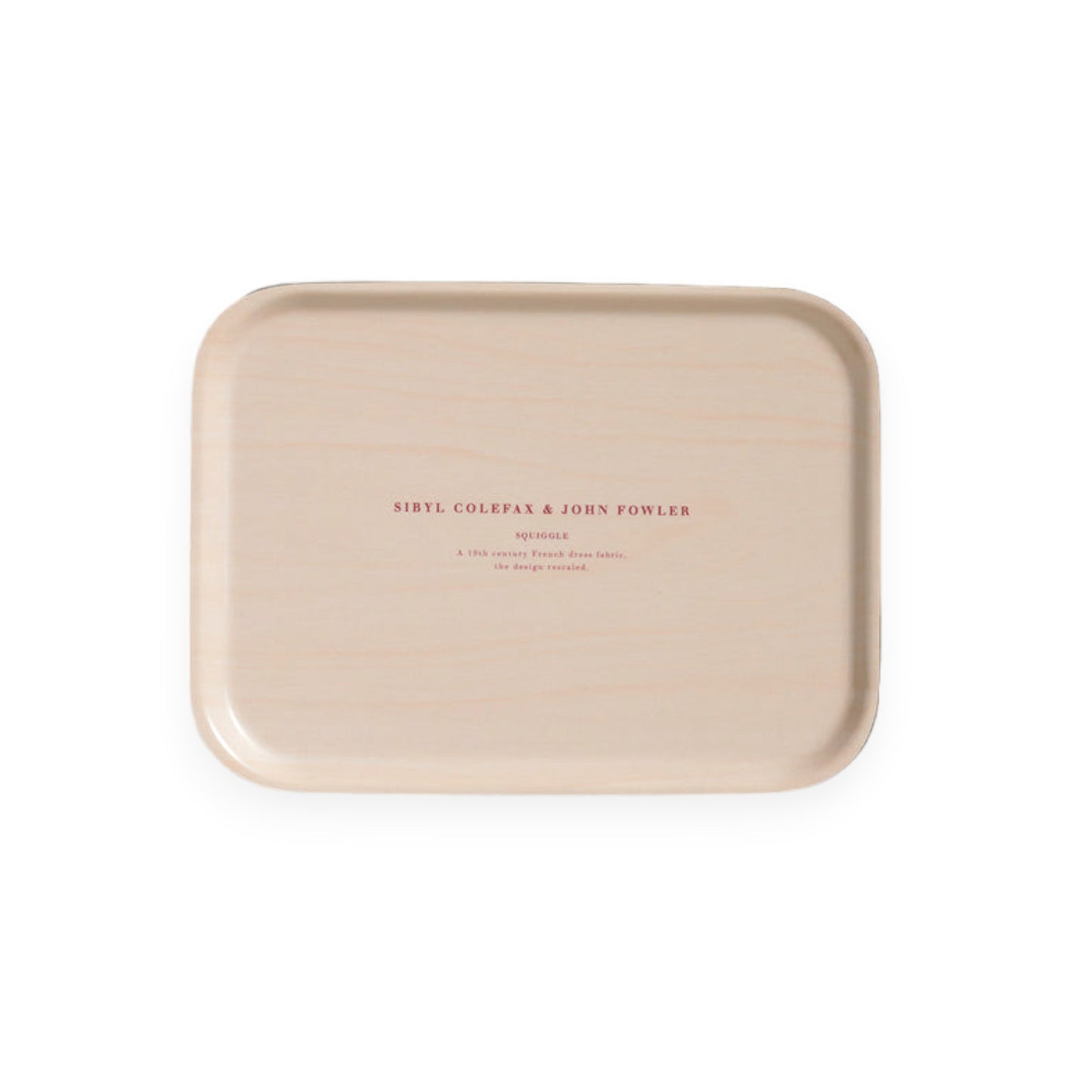 Aqua Squiggle Tray – Small