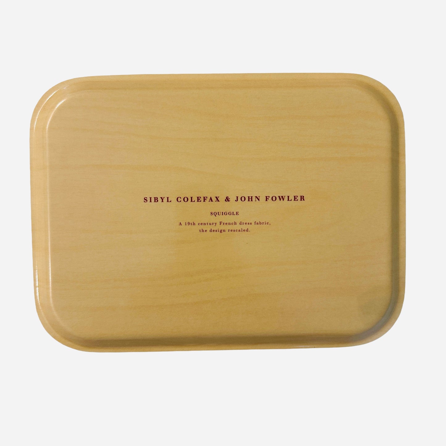 Aqua Squiggle Tray – Medium