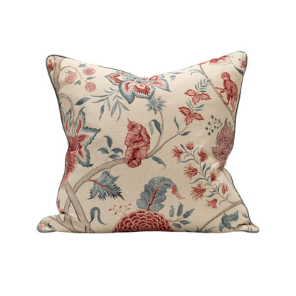 Floral Monkey Cushion