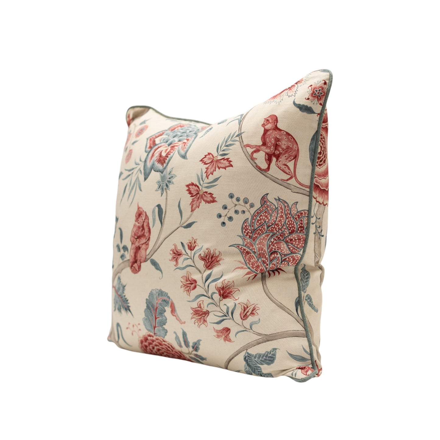 Floral Monkey Cushion