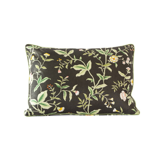 Botanical Cotton Chintz Cushion - rectangle