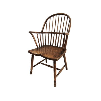 High Back Elbow Windsor Chair
