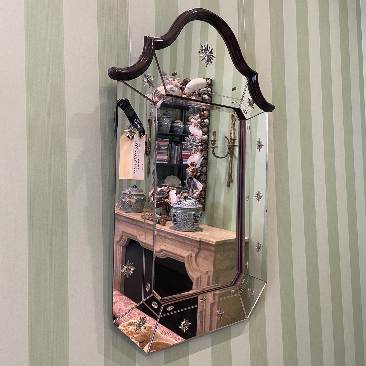 Cut Glass Mirror