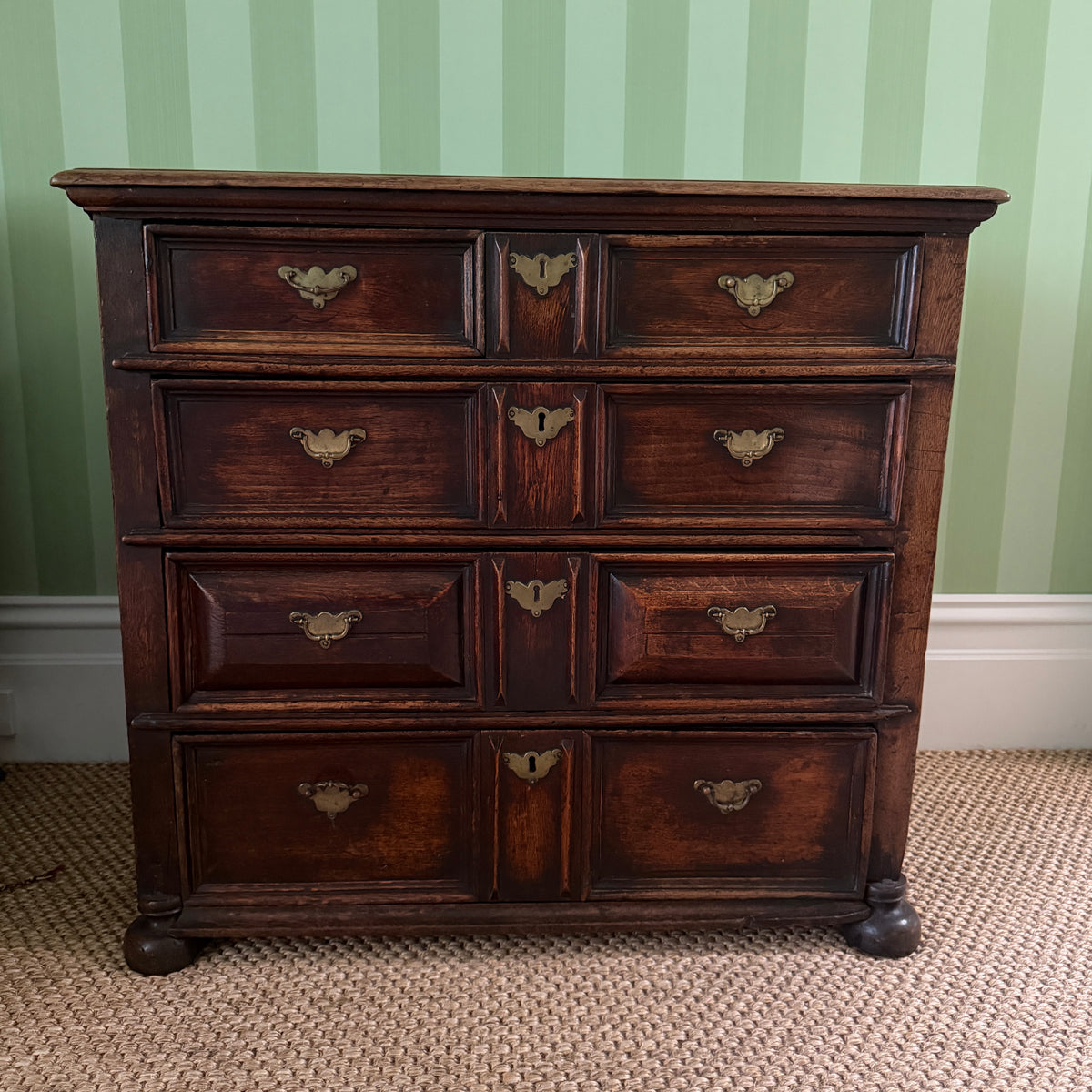 Antique English Oak Chest
