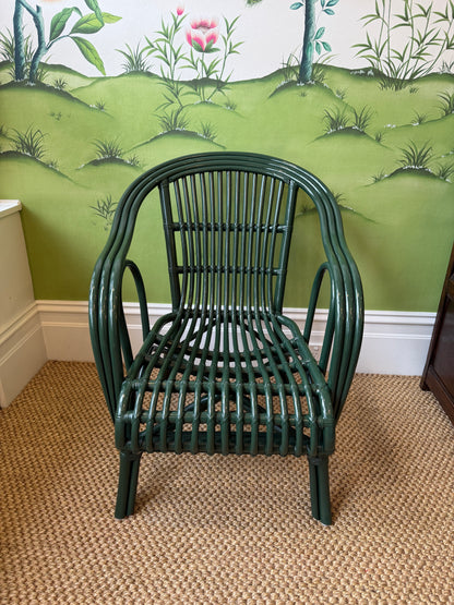 Painted Cane Chair