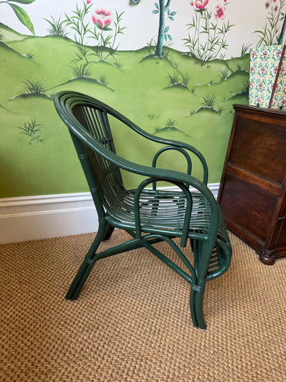 Painted Cane Chair