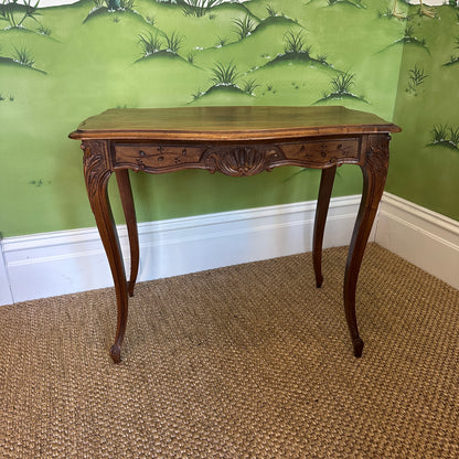 French Style Side Table with Cabirole Leg