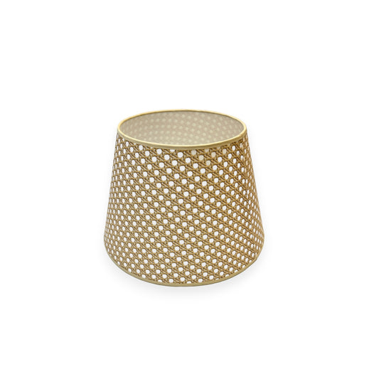 Faux Rattan Fabric Lampshade