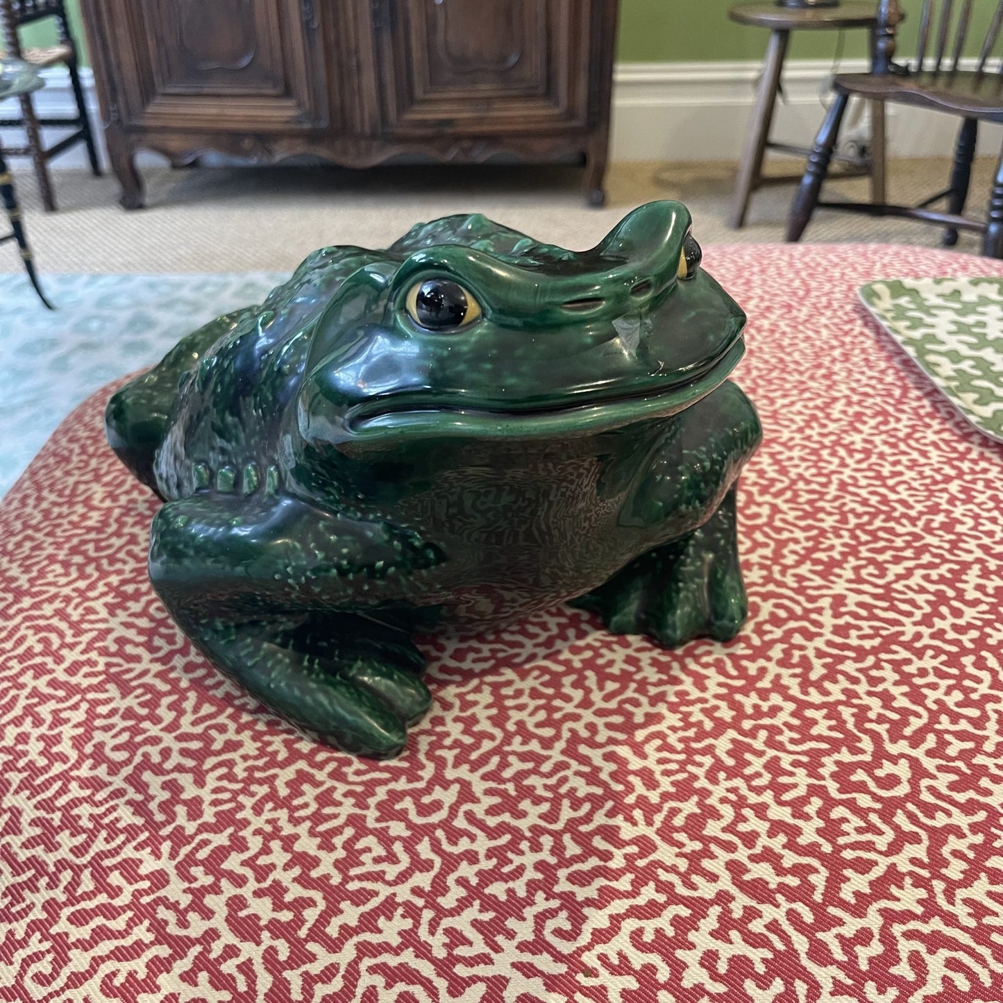 Majolica Frog