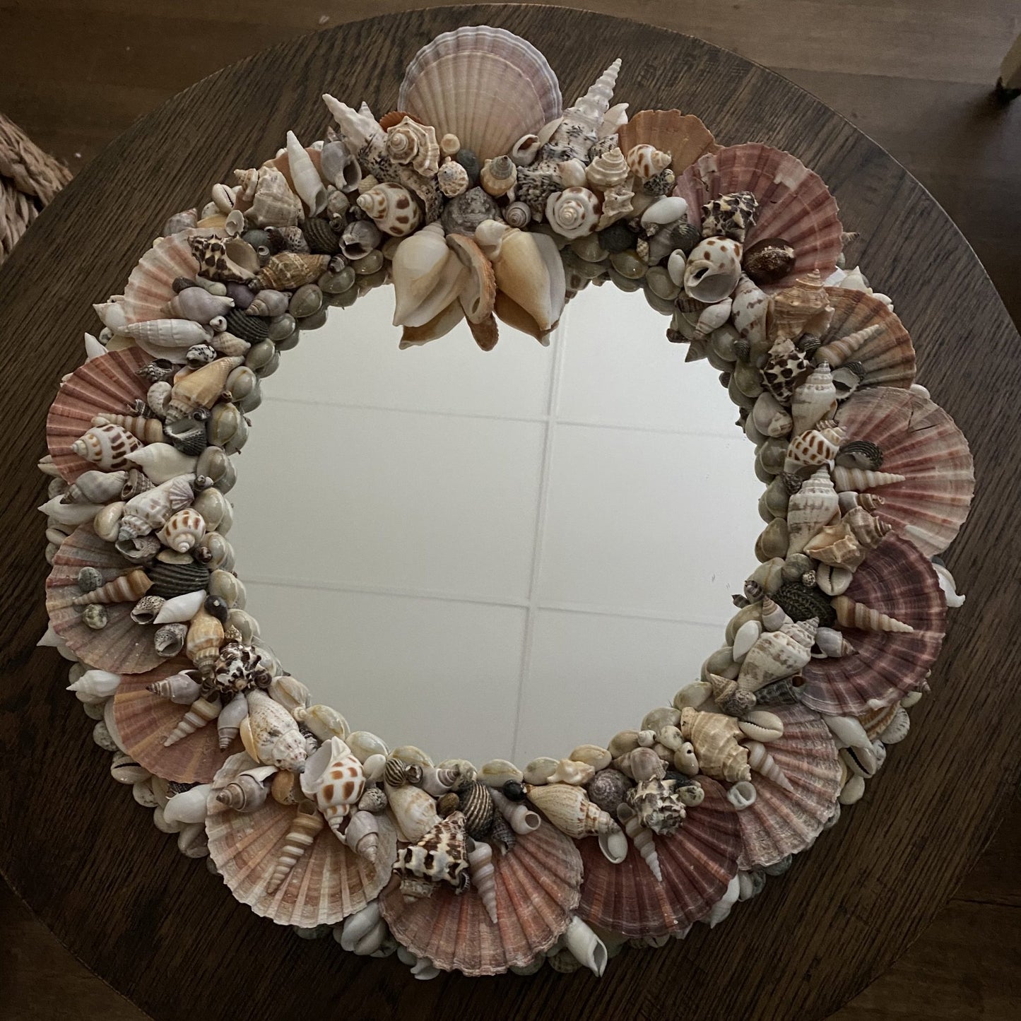 Round Shell Mirror II