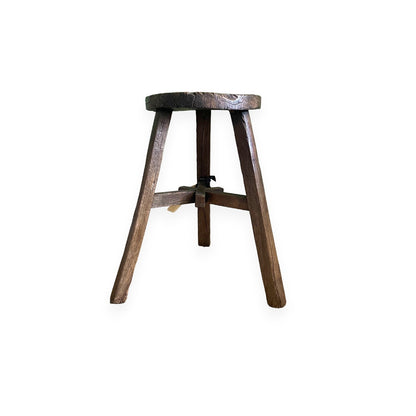 Round Timber Stool