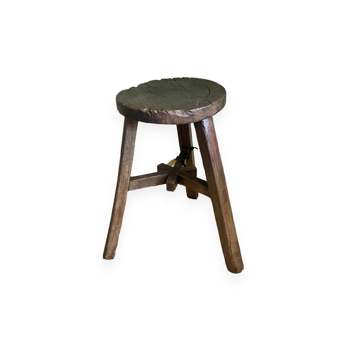 Round Timber Stool