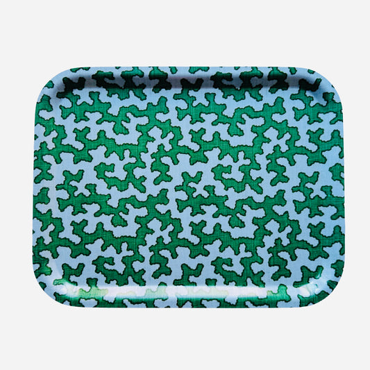 Green Squiggle Tray – Medium