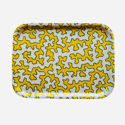 Citron Squiggle Tray - Small