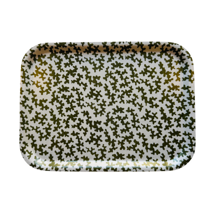 Khaki Squiggle Tray - Small
