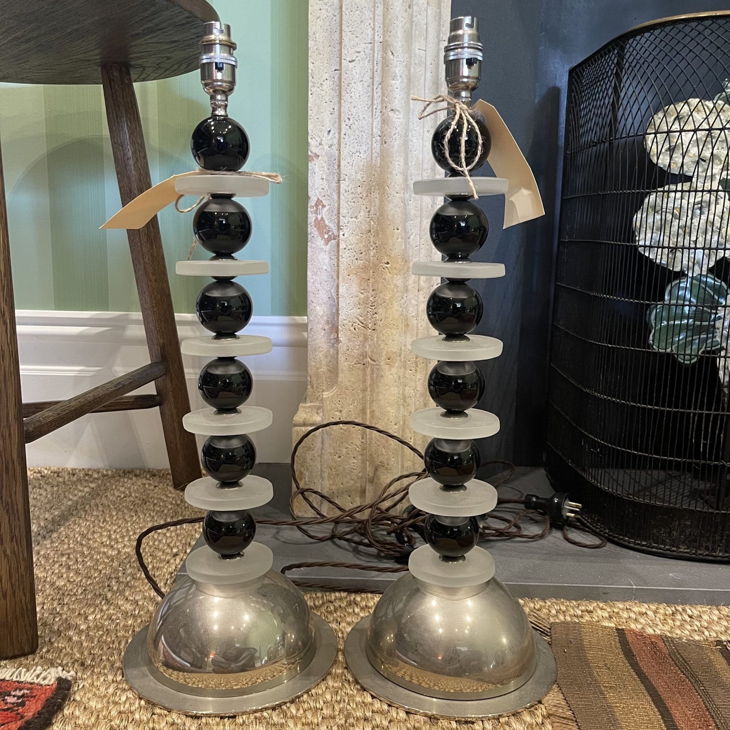 Pair Of Vintage Italian Lamp Bases