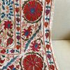 Orange & Aqua Floral Handmade Suzani