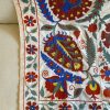 Red & Blue Floral Handmade Suzani