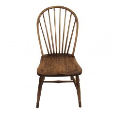 Bow back dining chair