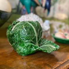 Ceramic Green Cabbage