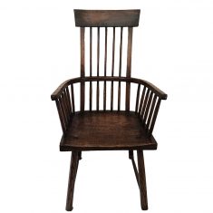 comb back elbow chair variation